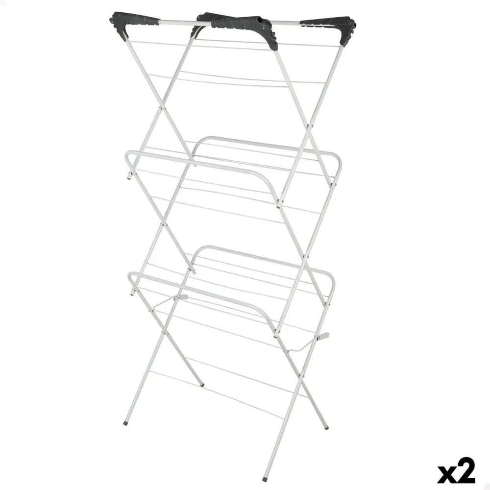 Corde à linge Max Home Métal 62 X 140 X 45 CM (2 Unités)