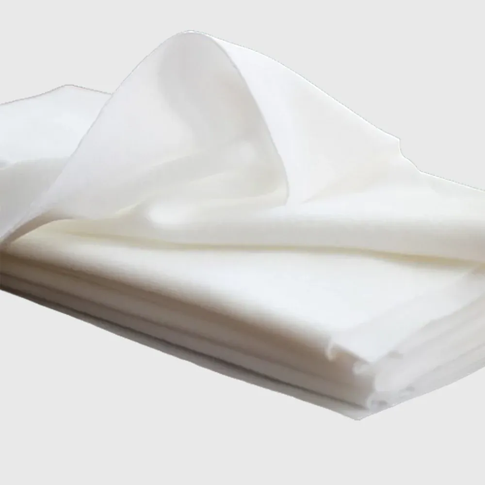 Ensemble de 12 mouchoirs lavable avec boîte et panier