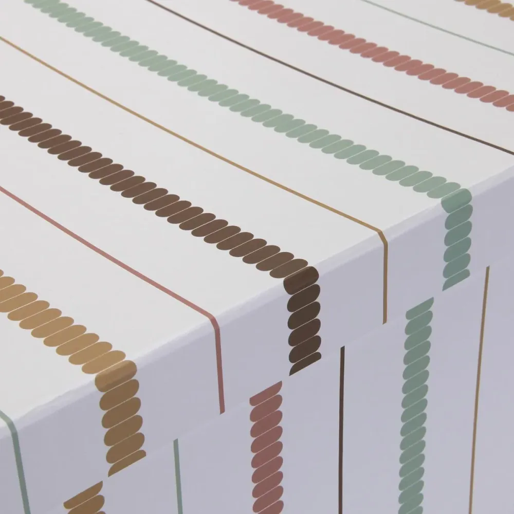 Jeu de Caisses de Rangement Empilables Versa Flint Carton 15 Pièces