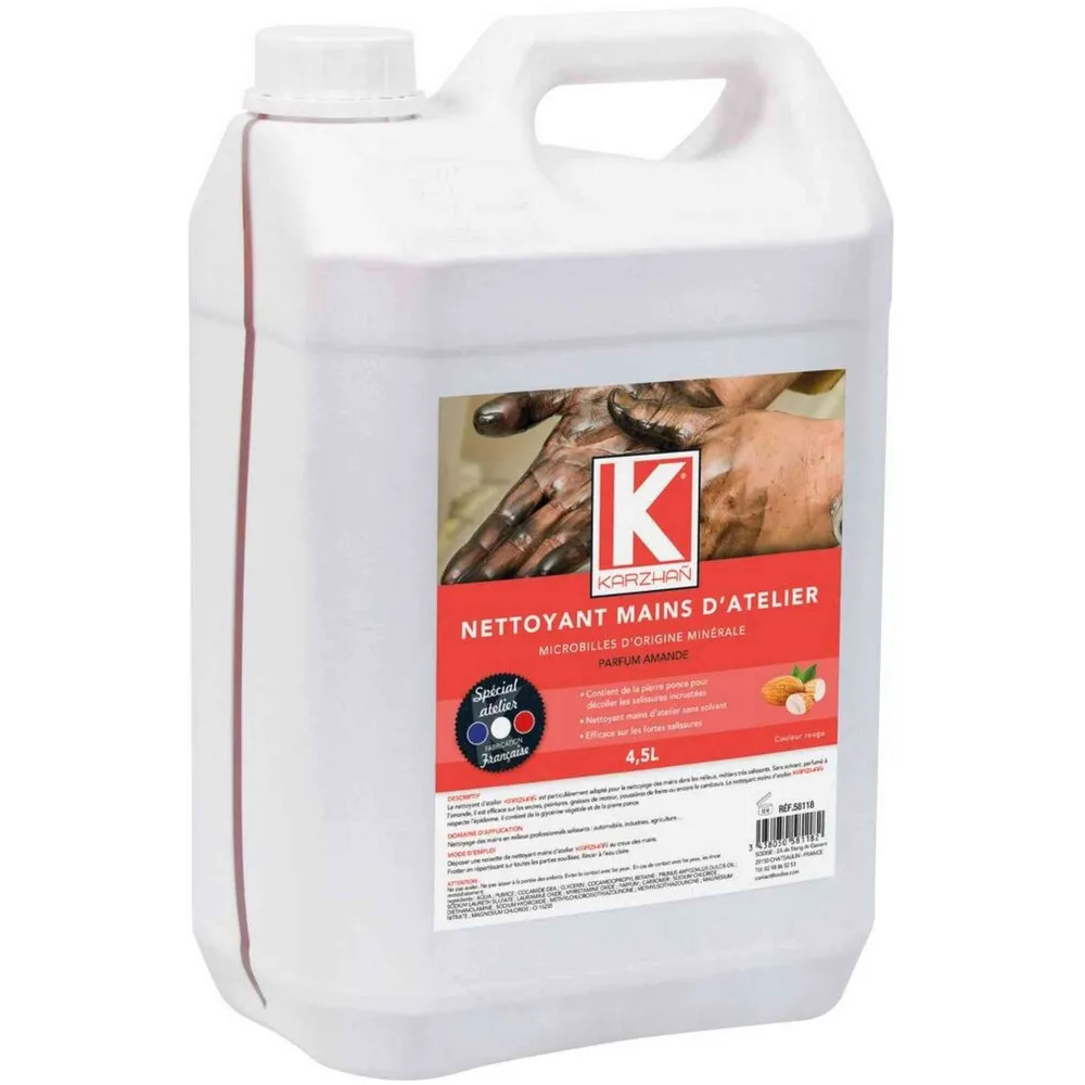 Nettoyant mains Karzhant rouge 4,5L