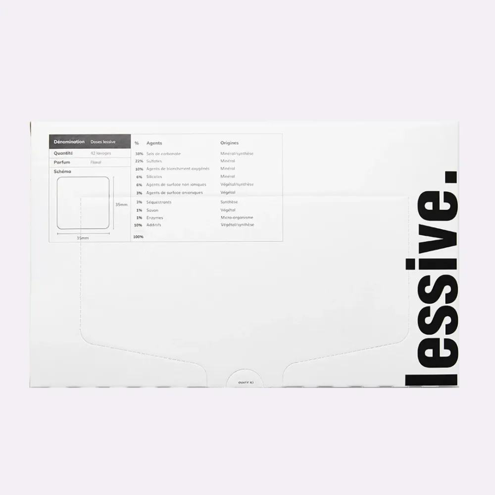 Pack Lessive Biodégradable - 42 doses - 840g