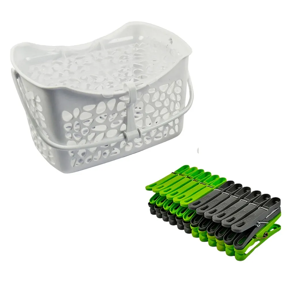 Panier pour pinces à linge Jobgar polypropylène