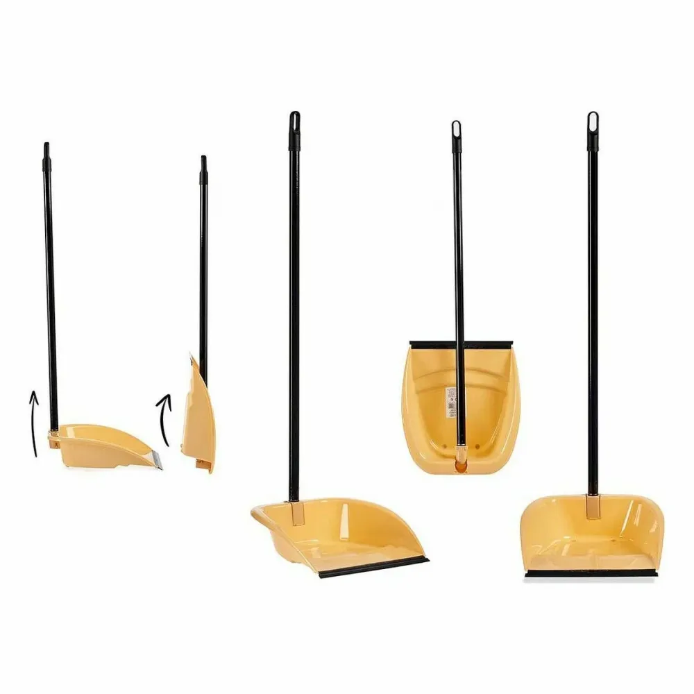 Pelle Crème PVC Métal 28,5 x 87,5 x 31 cm Pliable (12 Unités)