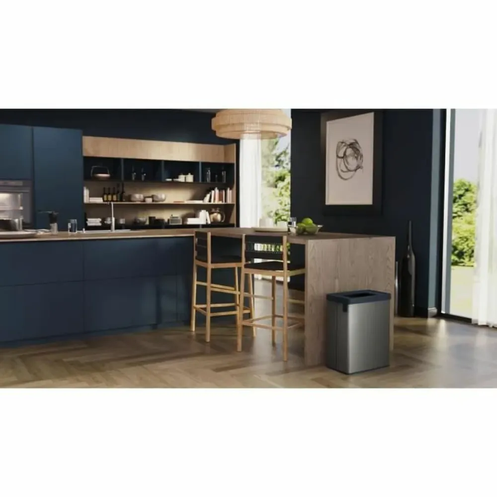 Poubelle recyclage Curver VERTO Gris 54 L Plastique