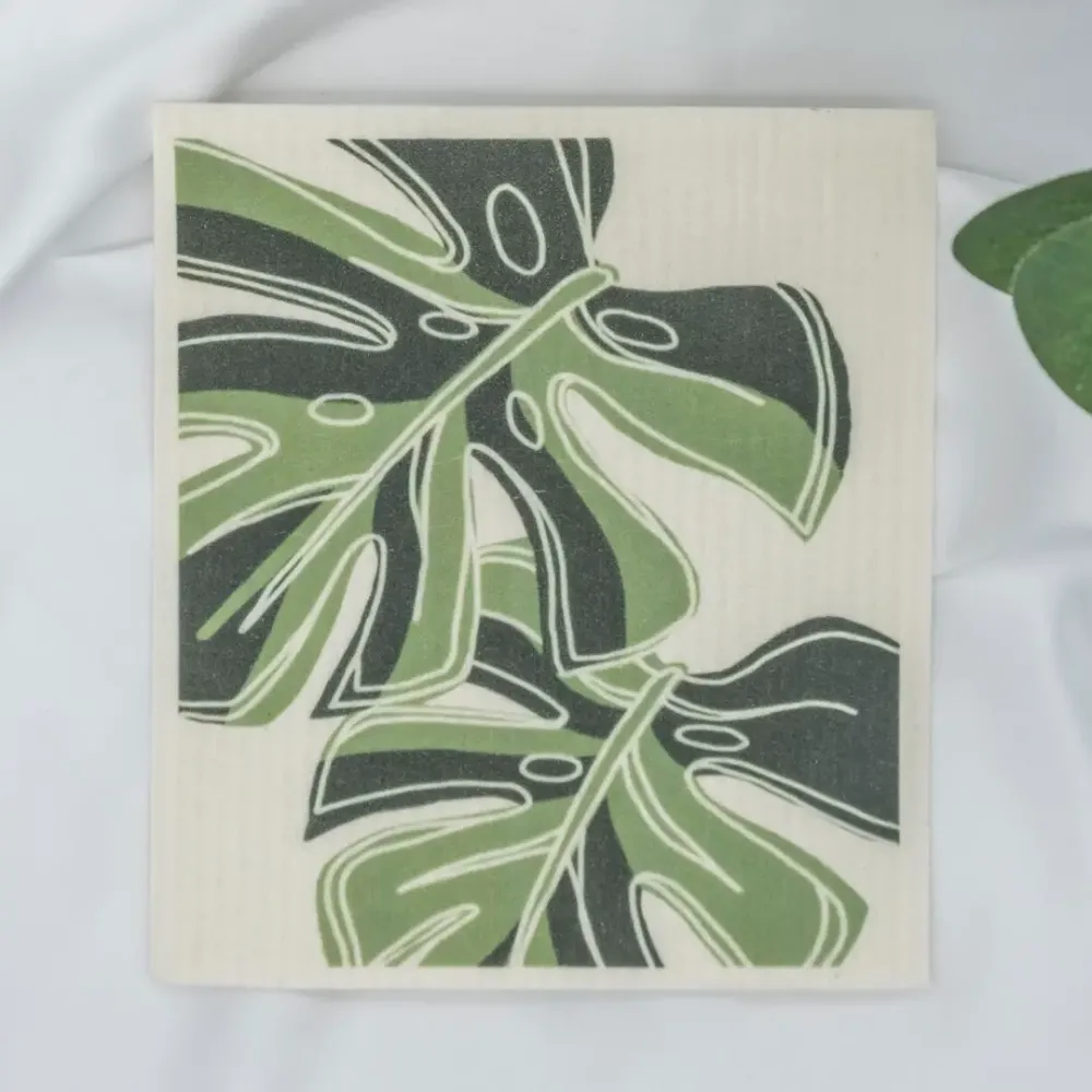 Torchon suédois monstera