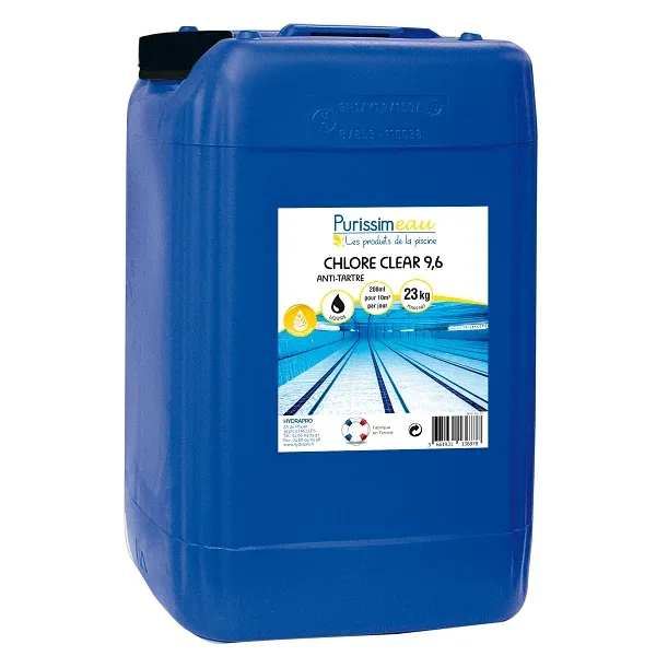 CHLORE LIQUIDE 9.6% 20L - PURISSIMEAU