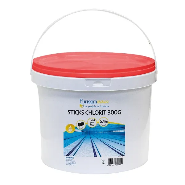 CHLORIT - NON STABILISÉ 5,4 KG - STICK 300GR