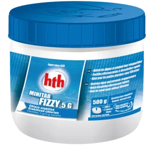 HTH SPA CHLORE STABILISE MINITAB FIZZY 5G/500GR