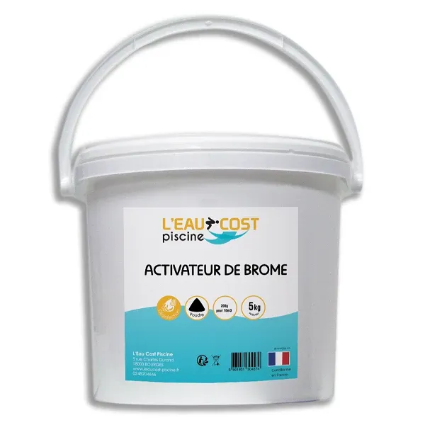 ACTIVATEUR DE BROME POUDRE 5KG - L'EAU COST PISCINE