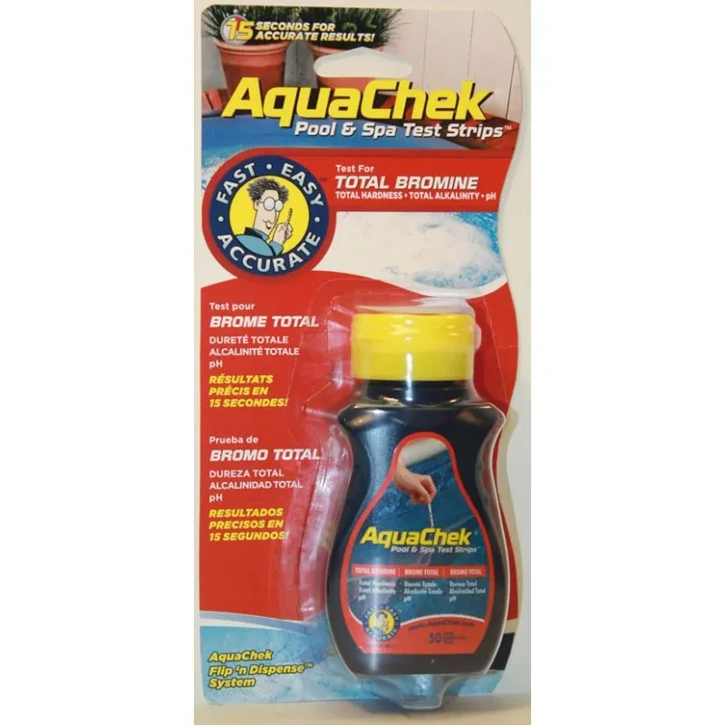 BANDELETTES D'ANALYSE BROME AQUACHEK ROUGE