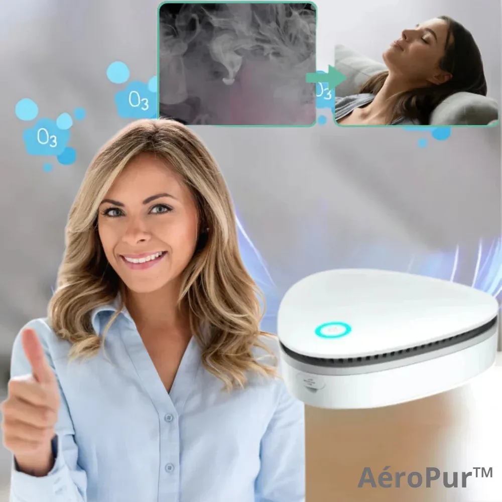 éroPur™ – Le purificateur d’air silencieux qui élimine les mauvaises odeurs en quelques minutes