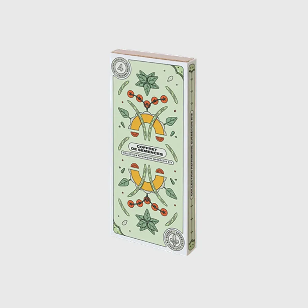 Coffret de semences - Collection Partrimoine Québécois