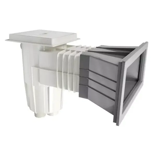 SKIMMER GRAND MODELE POUR PISCINE LINER GRIS CLAIR - 15L - ASTRAL
