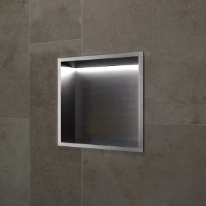 Imex - Nichoir Indíc avec LED noir métal canon