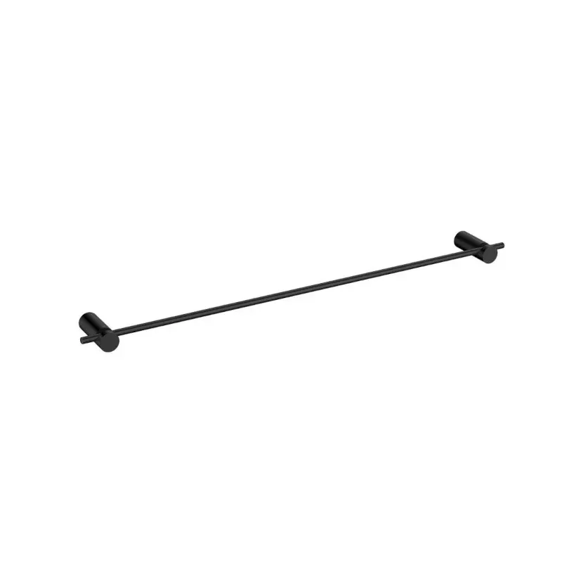 Imex - Porte-serviettes barre 50 cm Time noir métal canon