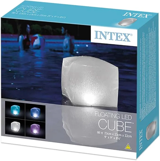 CUBE FLOTTANT GONFLABLE LED INTEX™