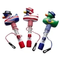 MINI THERMOMETRE DUCKIES FLAGS KERLIS
