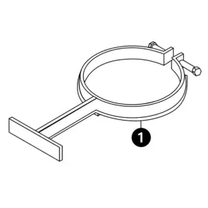 OLYMPIC SUPPORT ECUMOIRE - BUL1096C