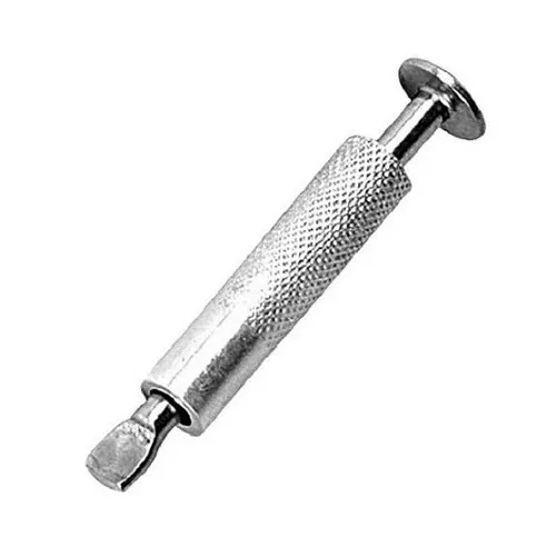 LOT DE 5 PITONS ESCAMOTABLE EN INOX POUR FIXATION COUVERTURE À BARRES