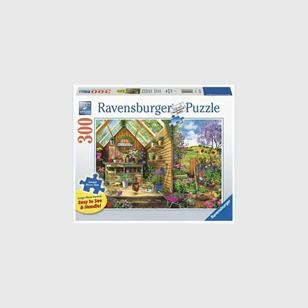 Ravensburger - Puzzle Adulte - Gardener's getaway 300 pièces