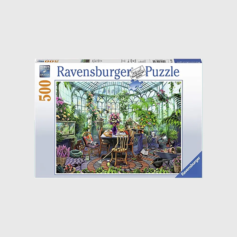Ravensburger puzzle Adultes - Matin dans la serre 500p greenhouse mornings