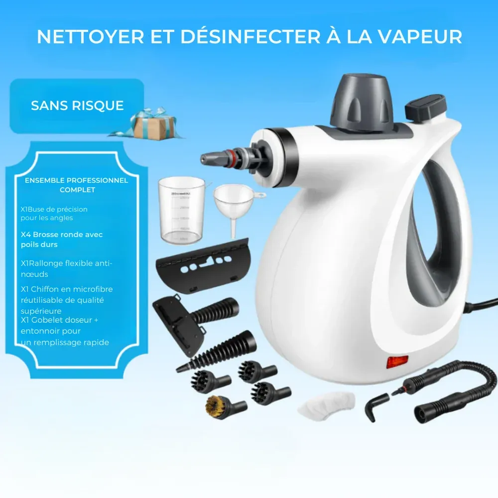 PureSteam™ MAX | Nettoyage en profondeur sans produits chimiques – prêt en quelques secondes Viveluxe Shop