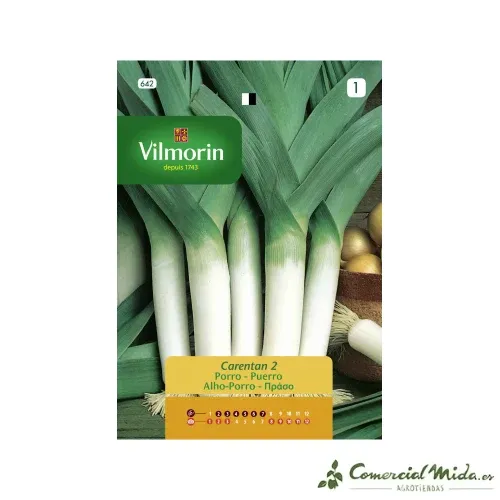 Semences de Poireau Carentan 2 5gr VILMORIN