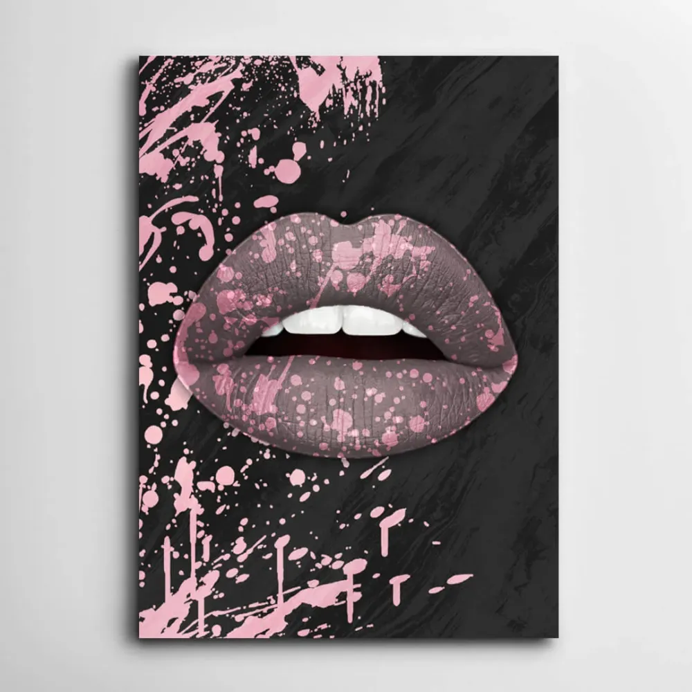 Tableau Lèvres Rose MusaArtGallery