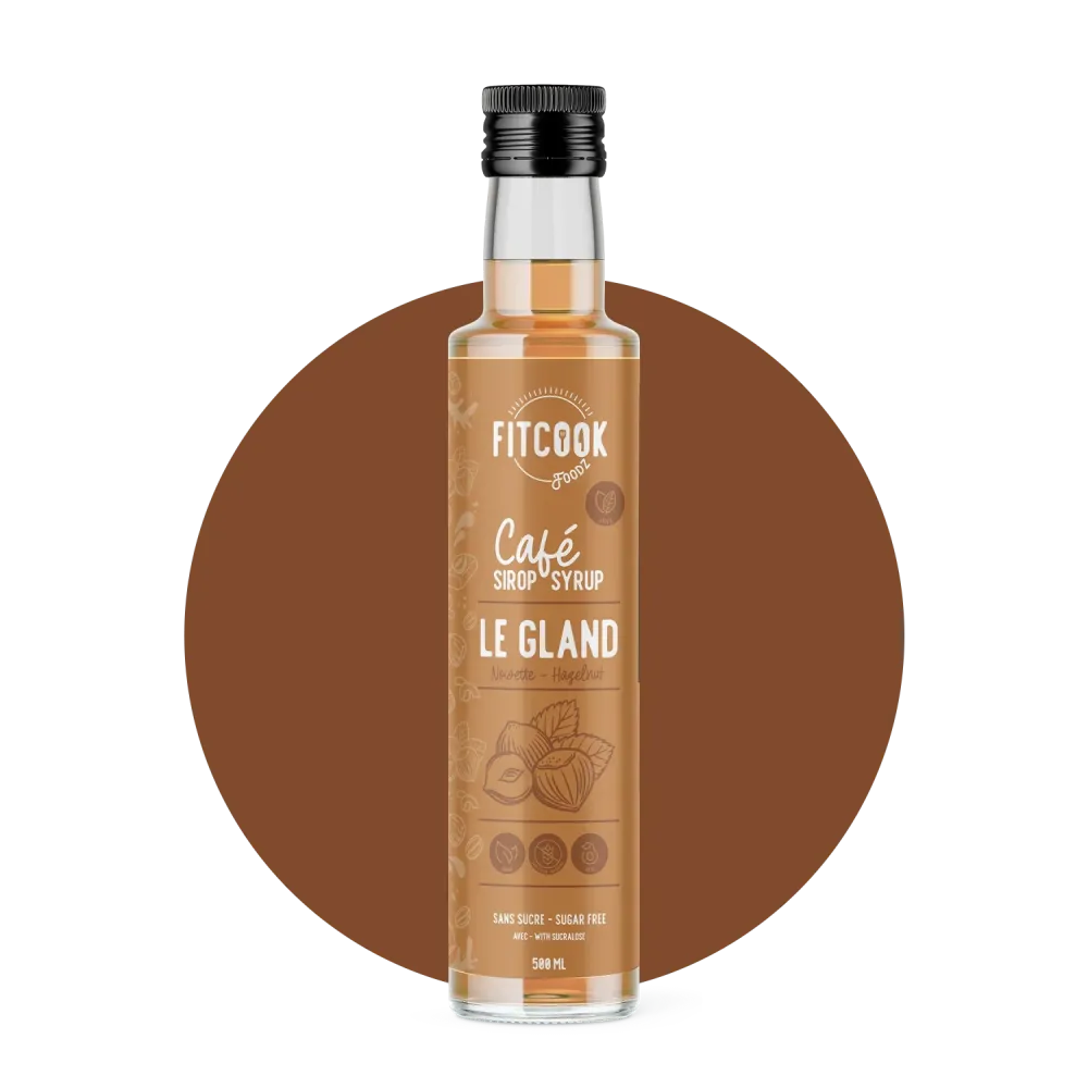 Sirop À Café Le Gland Noisette Le Fit Cook