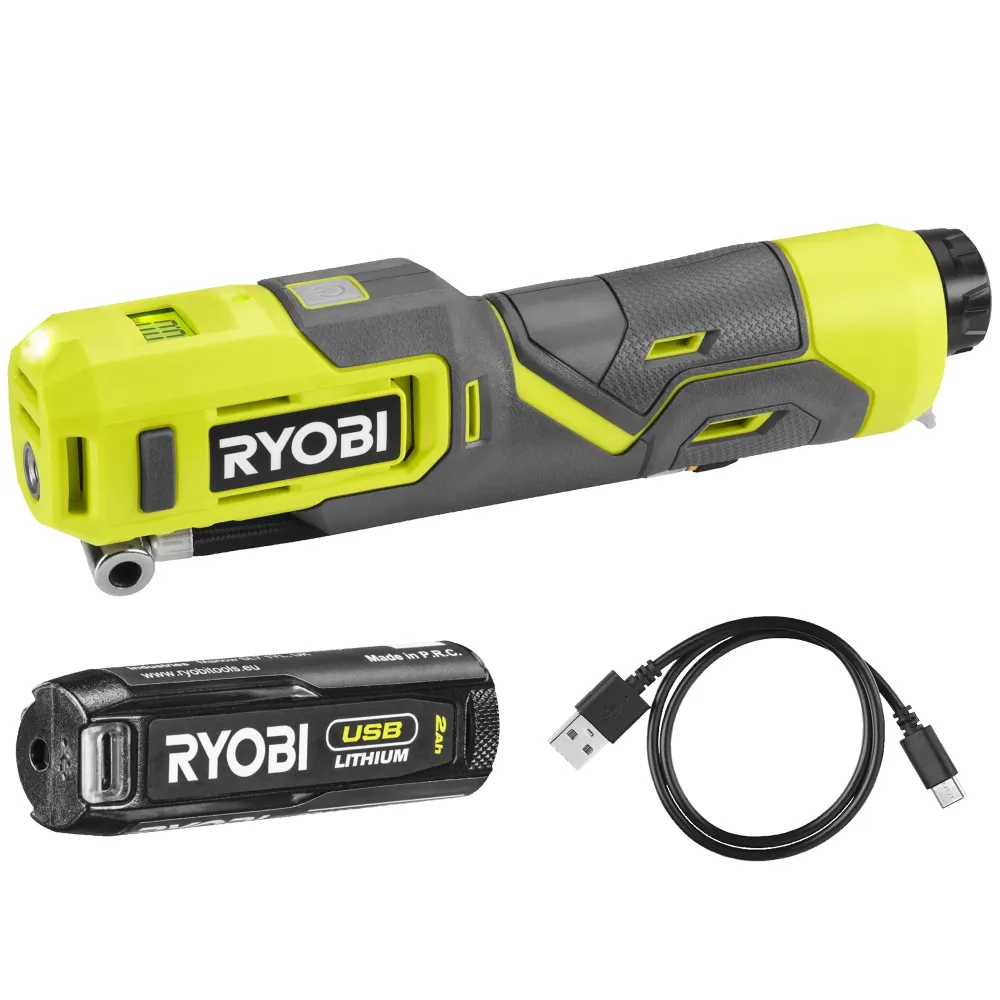 Compresseur Ryobi Batterie RI4-120G 4V 2Ah