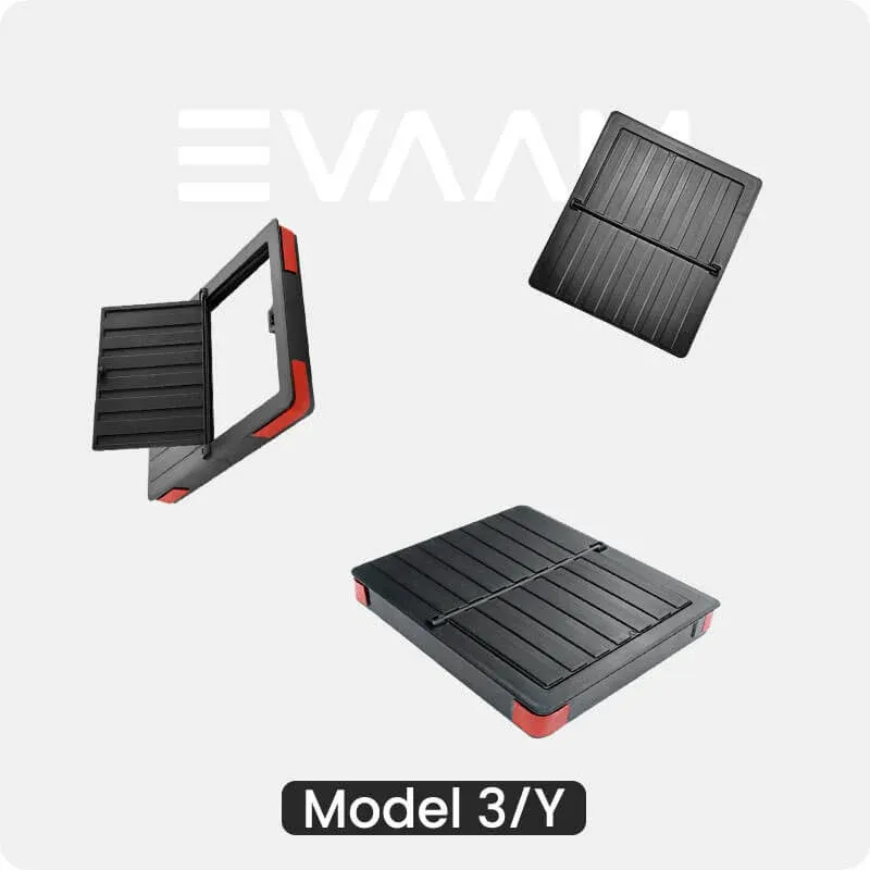 Boîte de rangement cachée EVAAM® pour accoudoir Tesla Model 3/Y (2021-2023)