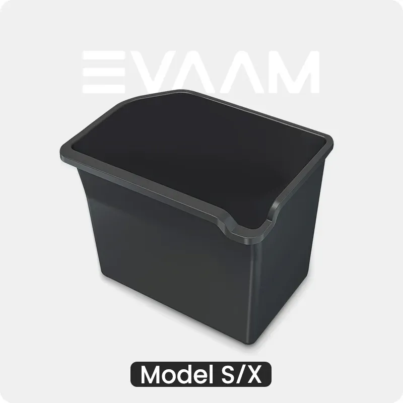 Boîte de rangement latérale de coffre arrière EVAAM® pour Tesla Model S/X 2023