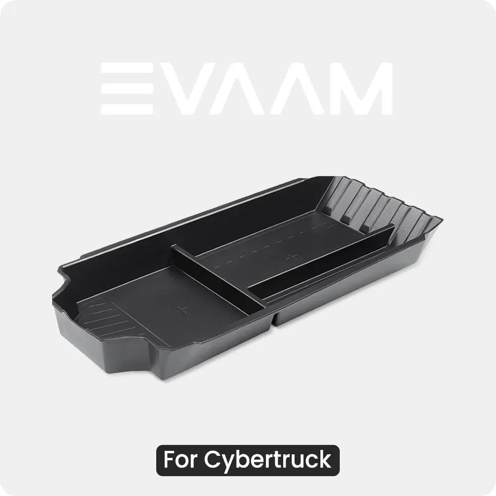 Plateau inférieur de l'organisateur de console centrale EVAAM® pour Cybertruck