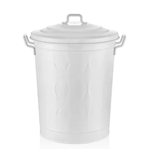 Le panier à linge Mia Prism blanc Selected Products - 871