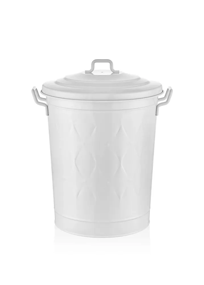 Le panier à linge Mia Prism blanc Selected Products - 871
