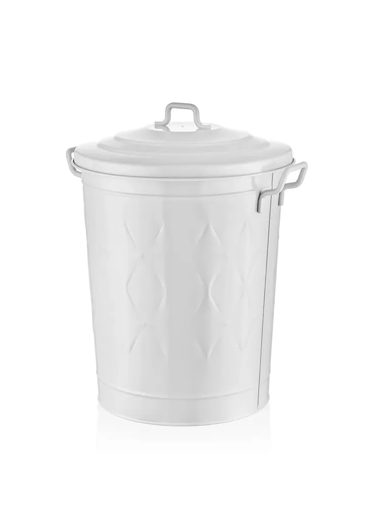 Le panier à linge Mia Prism blanc Selected Products - 871