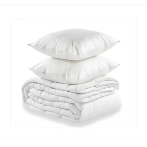 Couette 220x240cm- 2 places - 450 gr/m fabrication francaise | Lavable | Résistant aux Taches |