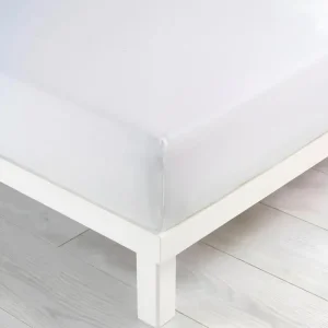 Drap housse Jersey 160 x 200 cm Blanc