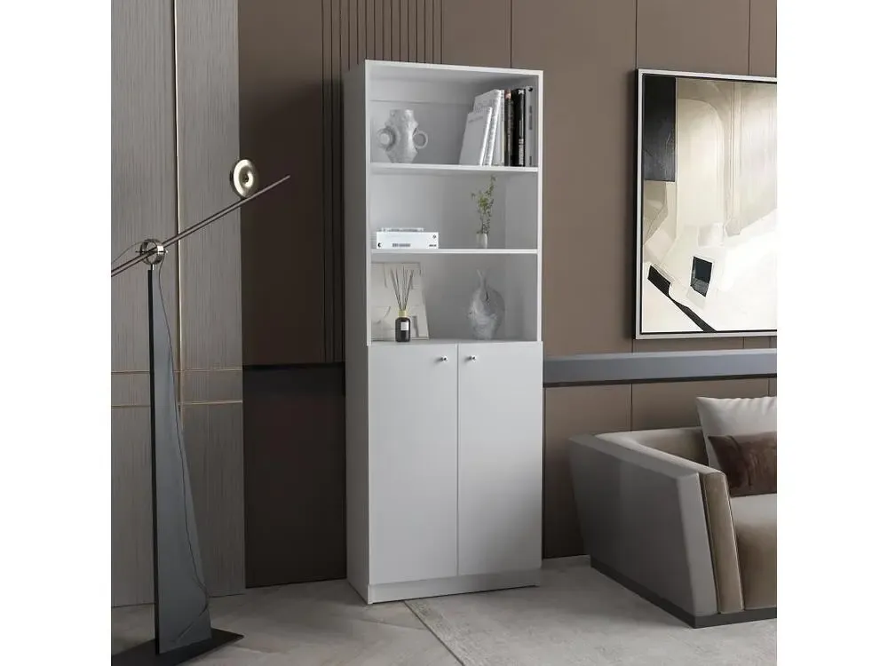 Home 2P Grand Shelf avec 2 portes et 3 étagères