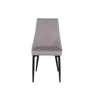 Housse de canapé Leone2.0 Chaise de salle à manger, gris, noir.