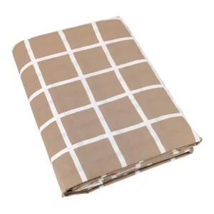 Housse de couette 140x200 cm percale coton DDM MAX Naturel