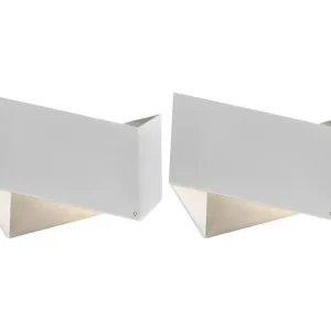 Housse imperméable Lot de 2 appliques design blanc - Fold