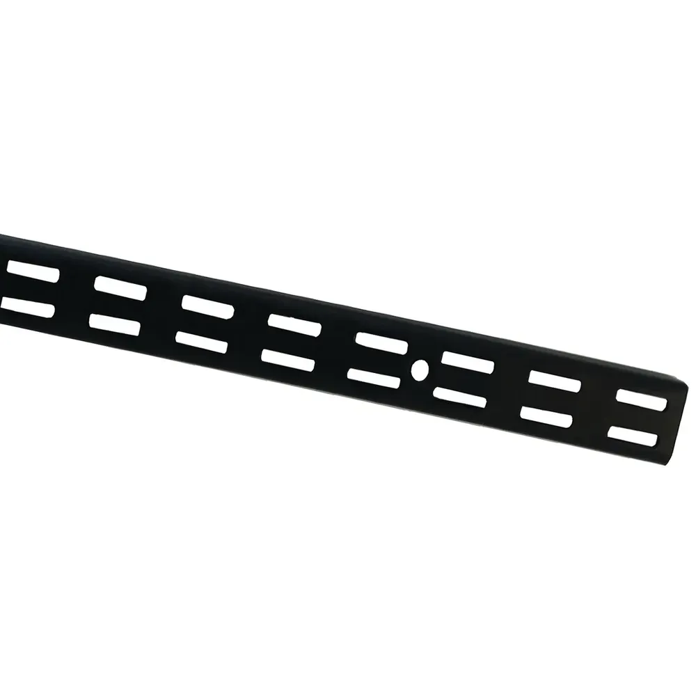 Housse de rangement Crémaillère deux fois perforation Peinture Epoxy noir mat décor