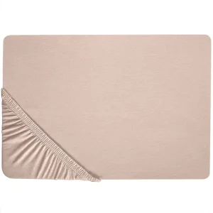 Housse sur mesure Drap-housse en coton 160 x 200 cm crème HOFUF