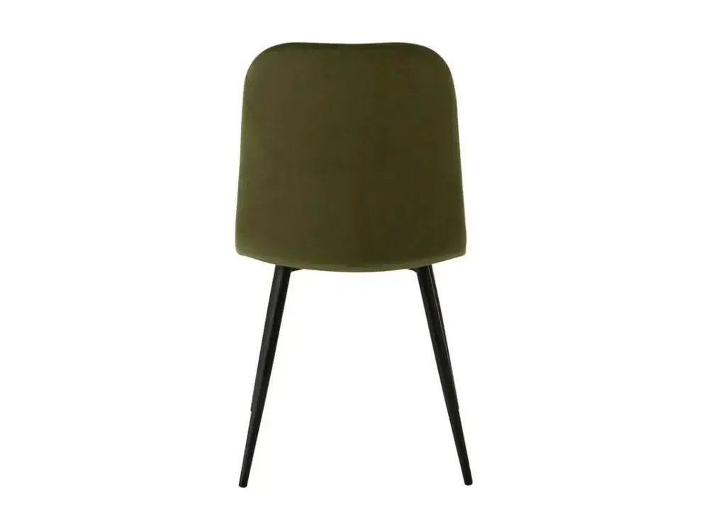 Housse sur mesure Duo de Chaises Velours vert/Métal - TYCHY