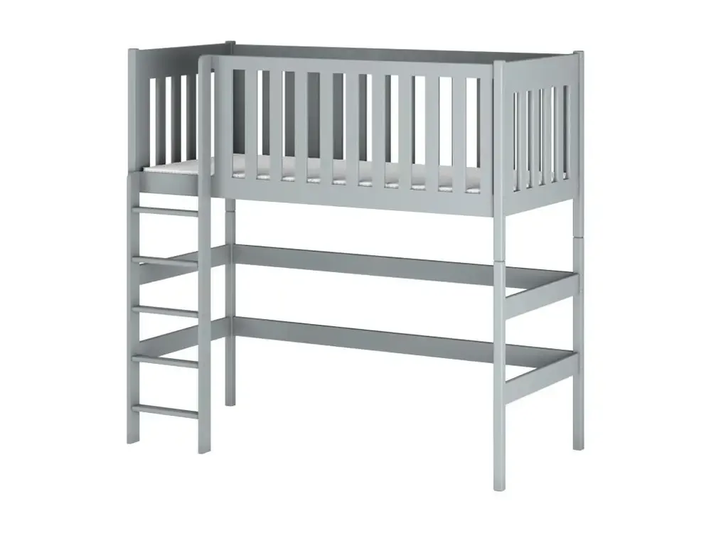 Lit mezzanine LAURA LB002 80x180 cm Gris