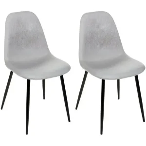 Lot de 2 chaises Tyka Karel - Atmosphera pour Extérieur