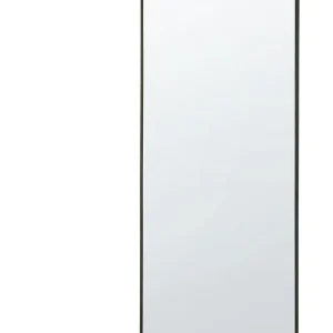Parois de douche 80 x 190 cm WASPAM II Noir avec Fermeture Éclair