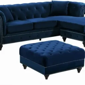 Protection de fauteuil Sabrina Velours RéVersible 2Pc. En Coupé