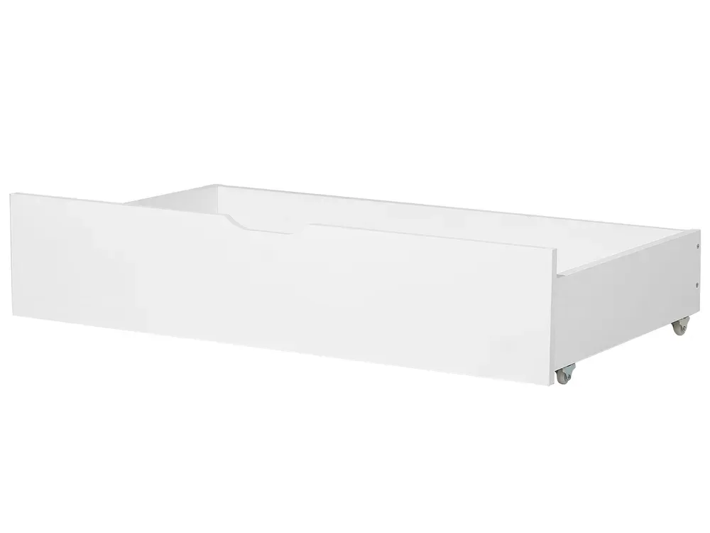 Set 2 Bed Storage Drawers Blanc pur RUMILLY
